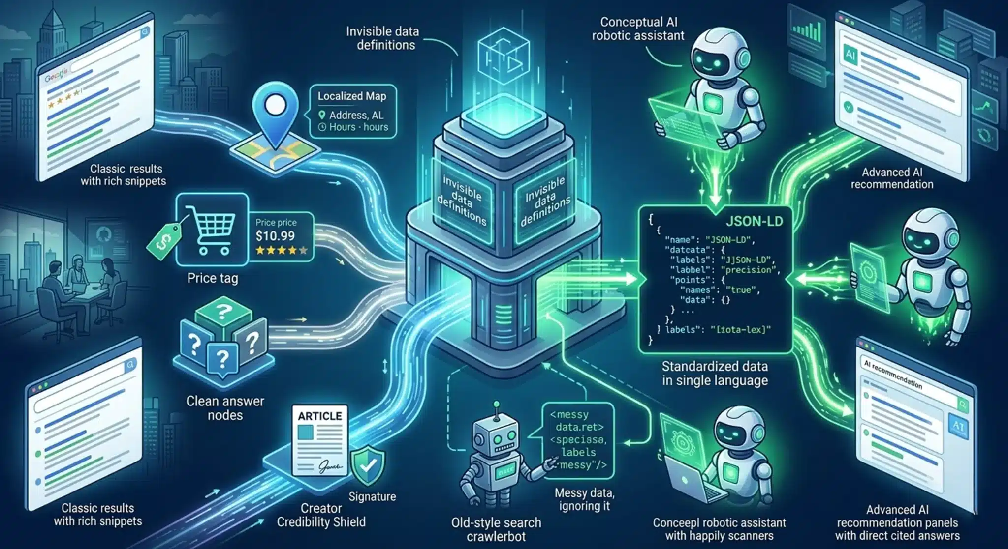 Qué es el schema markup y por qué la inteligencia artificial lo necesita